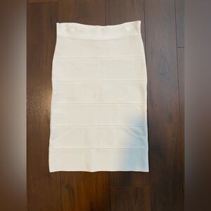 Bcbg maxazria medium white bandage y2k skirt bcbgmaxazria women bottom